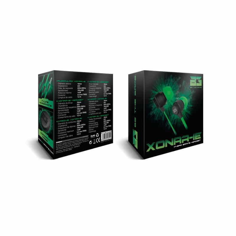 PACK Poupança BG-Gaming: Auriculares Xonar-IE + Rato Vyper + Mousepad RunWay - Image 9