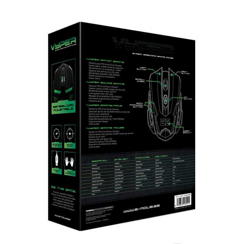 PACK Poupança BG-Gaming: Auriculares Xonar-IE + Rato Vyper + Mousepad RunWay - Image 6