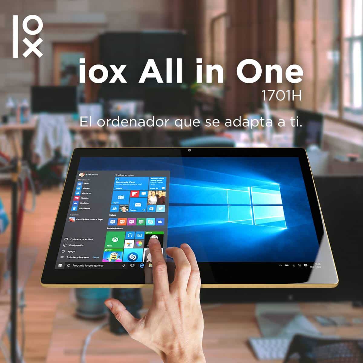 Computador All in one Primux 1701H RAM 4GB Ecrã 17.3" Polegadas Táctil - Image 5