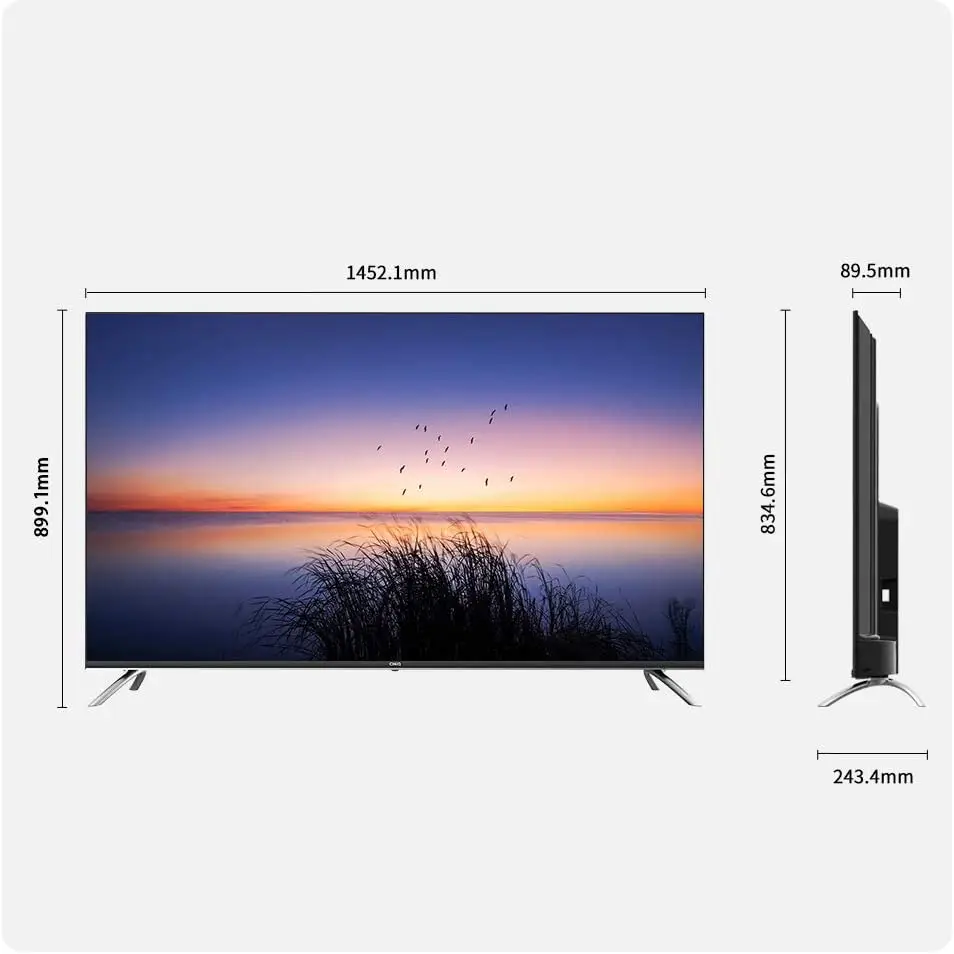 Televisão TV CHIQ U65H7A Android Smart TV LED 65'' 4K Ultra HD - Image 3