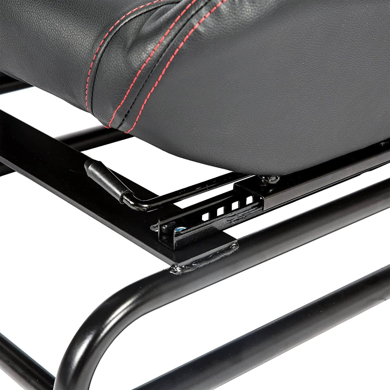 Cockpit com baquet reclinável, suporte de volante e pedais para Logitech / Thrusmaster - Image 2