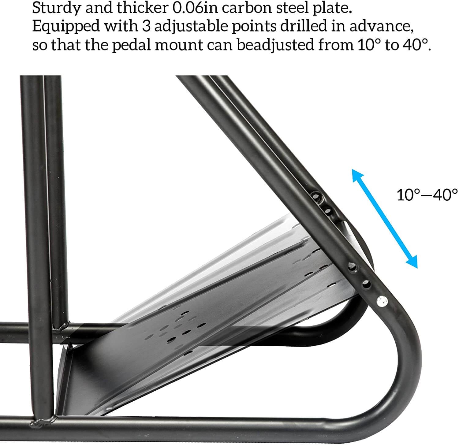 Cockpit com baquet reclinável, suporte de volante e pedais para Logitech / Thrusmaster - Image 5