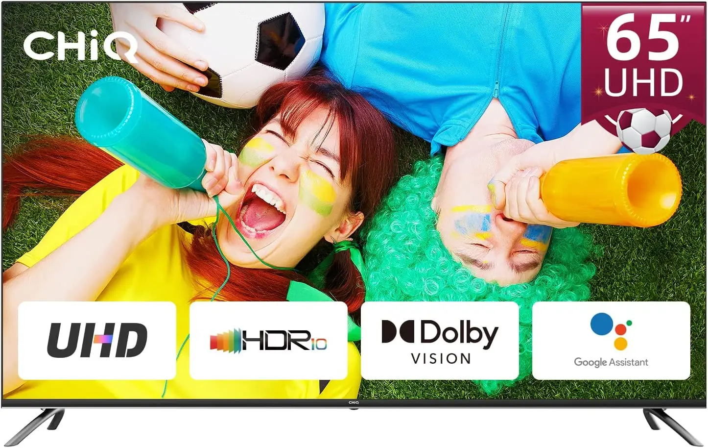 Televisão TV CHIQ U65H7A Android Smart TV LED 65'' 4K Ultra HD