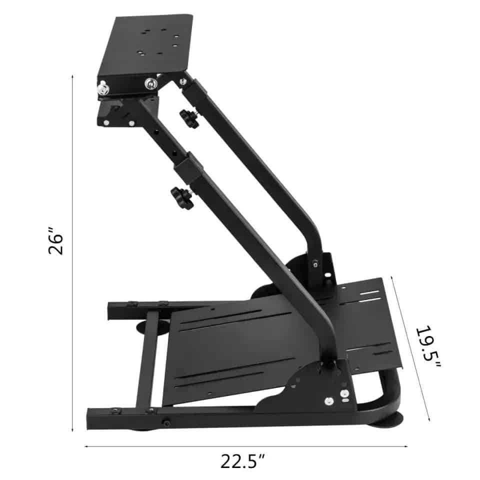 Suporte de Volante, Pedais e caixa de velocidades para Logitech, Thrustmaster e Fanatec - Wheel Stand - Image 4