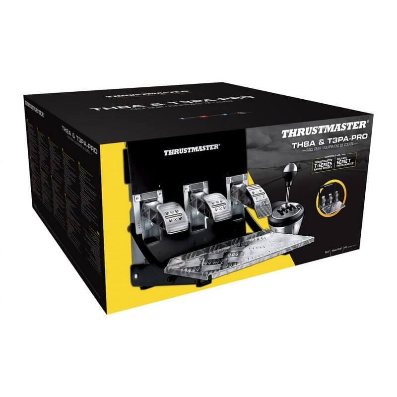 Conjunto Thrustmaster Caixa de velocidades e Pedais TH8A & T3PA Pro Race Gear - Image 3