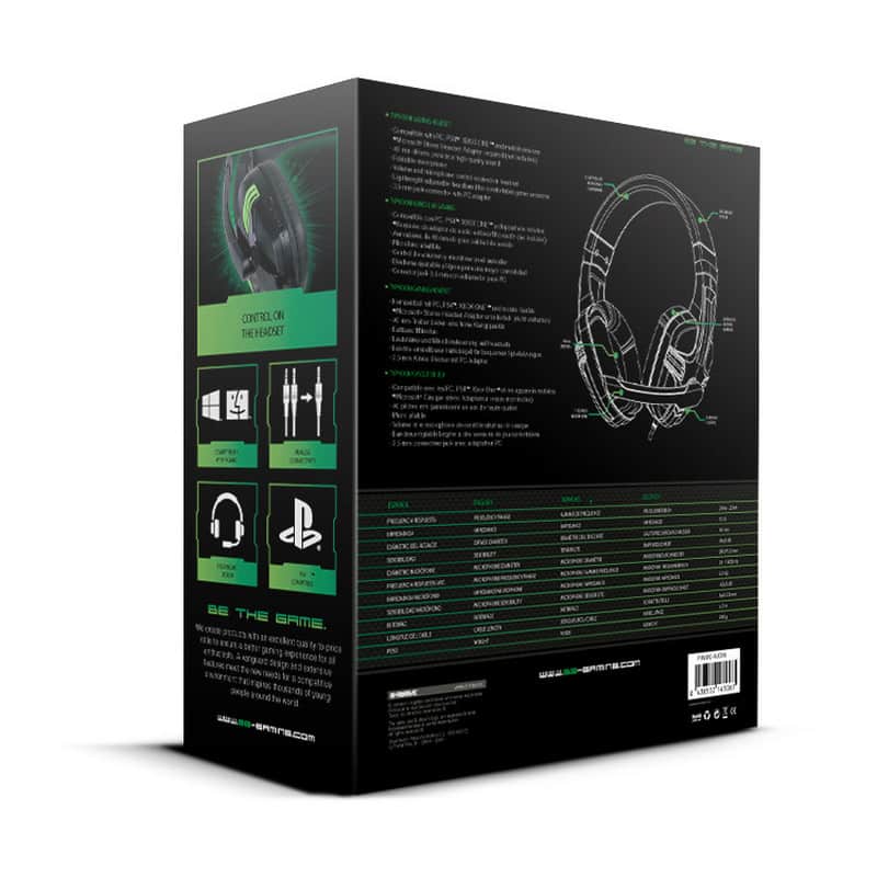 PACK Poupança BG-Gaming: Delta-Force + Headphones Typhoon + Mousepad Runway - Image 2