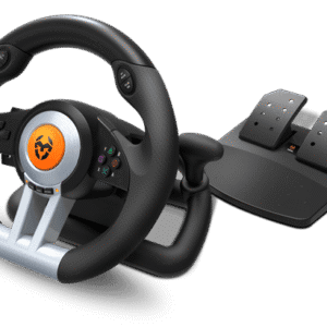 Krom K-Wheel Volante + Pedais PS4/PS3/Xbox One