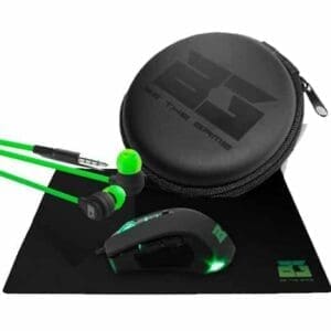 PACK Poupança BG-Gaming: Auriculares Xonar-IE + Rato Vyper + Mousepad RunWay
