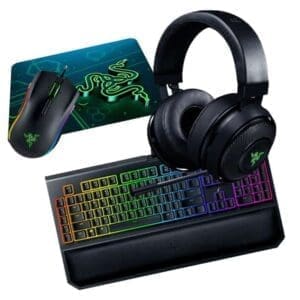 Pack: Razer BLACKWIDOW CHROMA V2 + KRAKEN 7.1 V2 + MAMBA TOURNAMENT EDITION com oferta