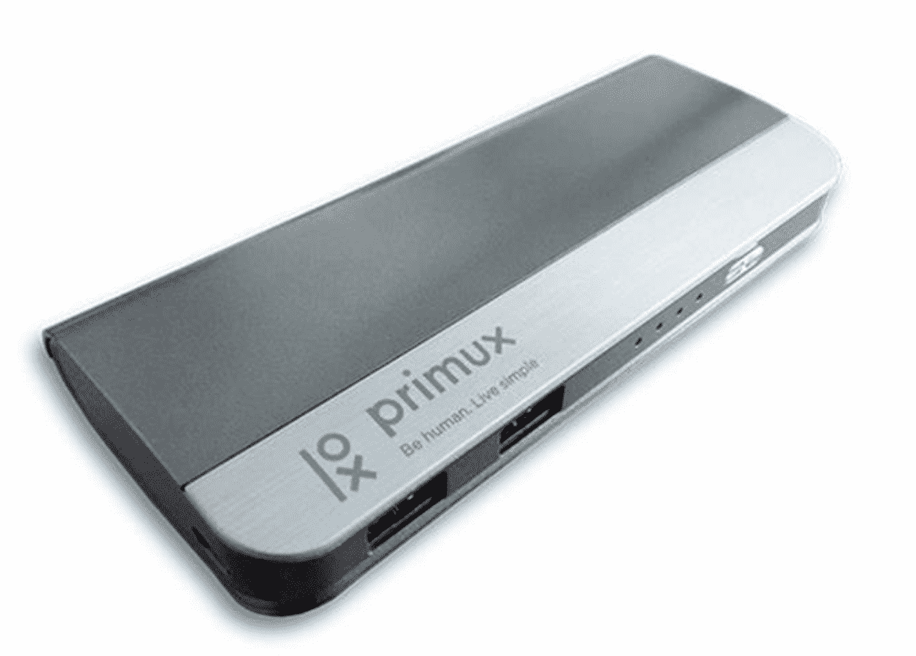 Power Bank Portatil Primux 10000Mah Metalico