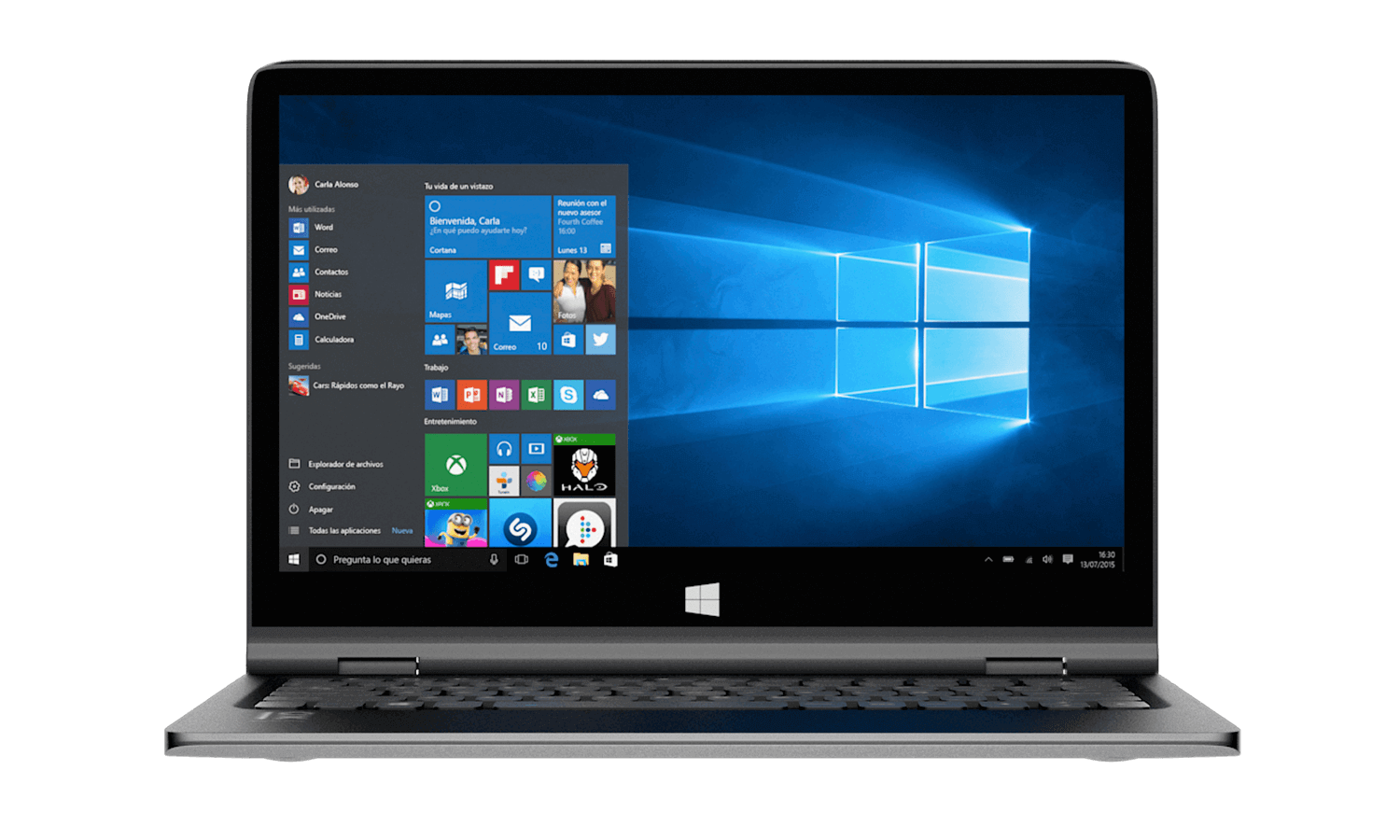 Computador Portátil Tátil Primux 1301F 4GB RAM com Windows 10 e oferta de rato - Image 3
