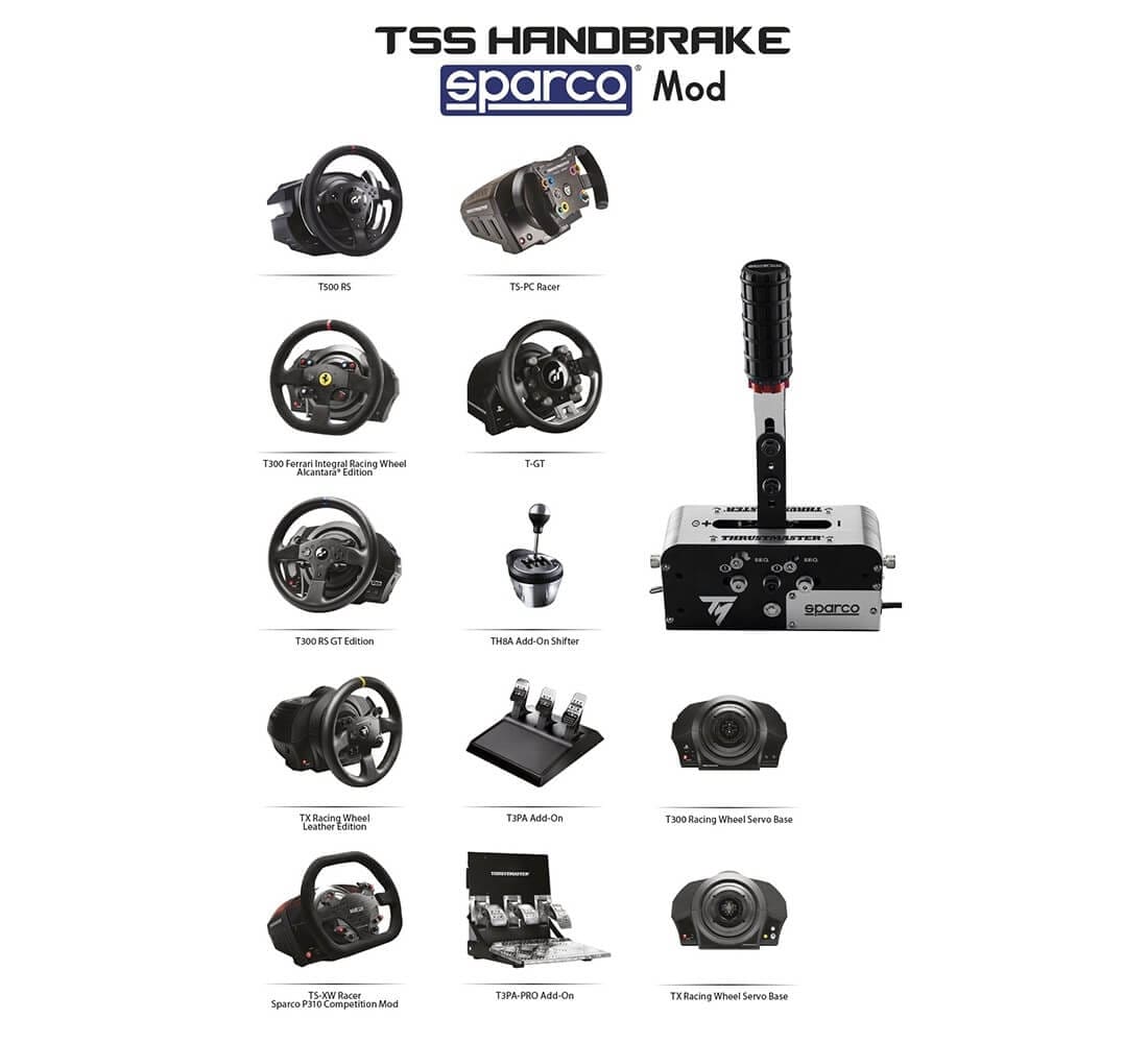 Travão de Mão Thrustmaster TSS Handbrake Sparco Mod - Image 6